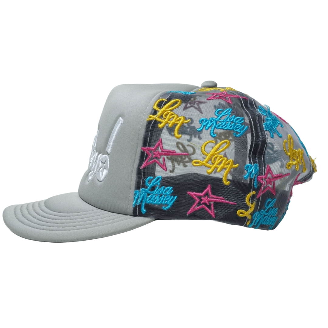 Multicolor Trucker