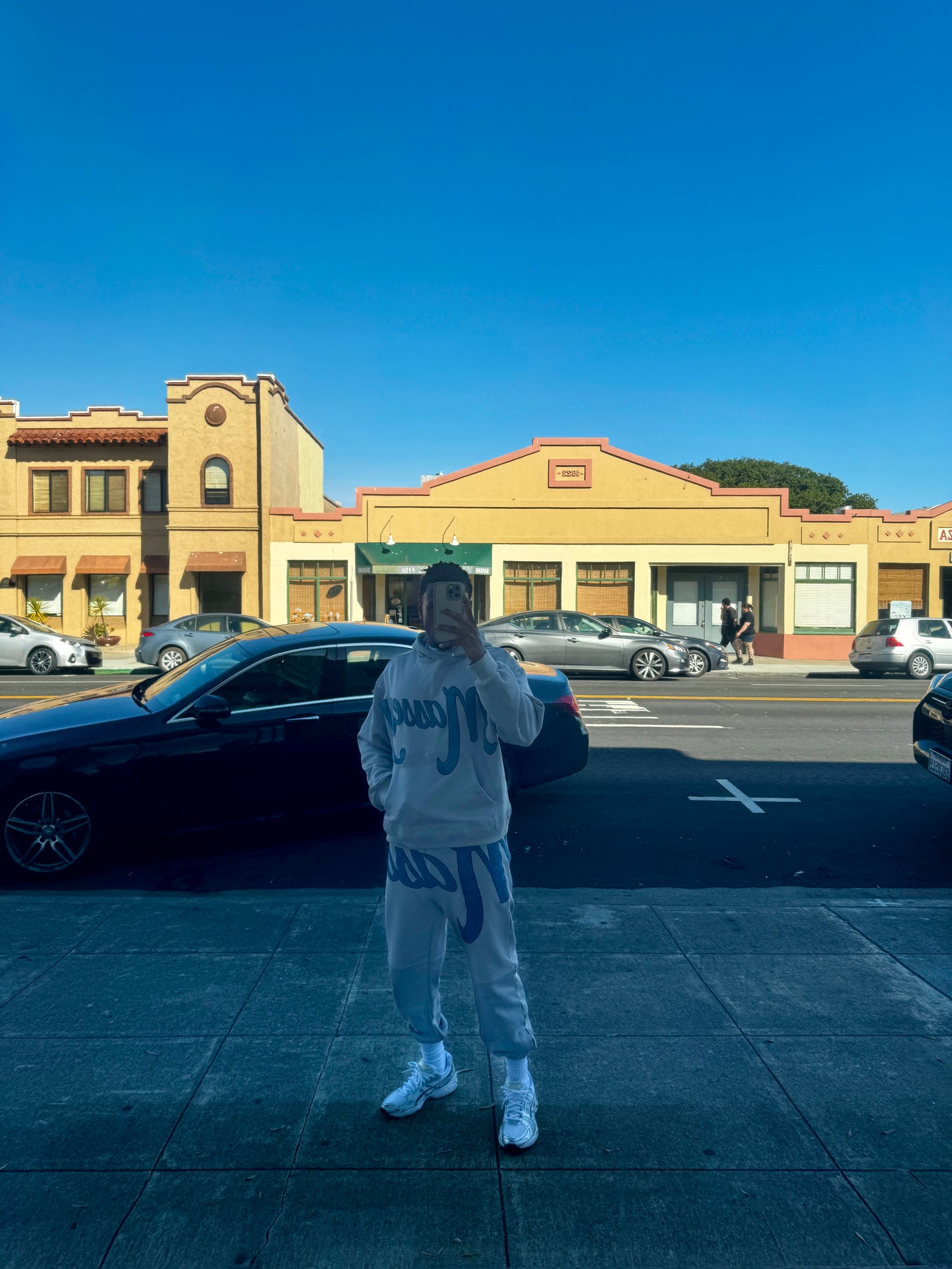 “Massey” Denim Sweats