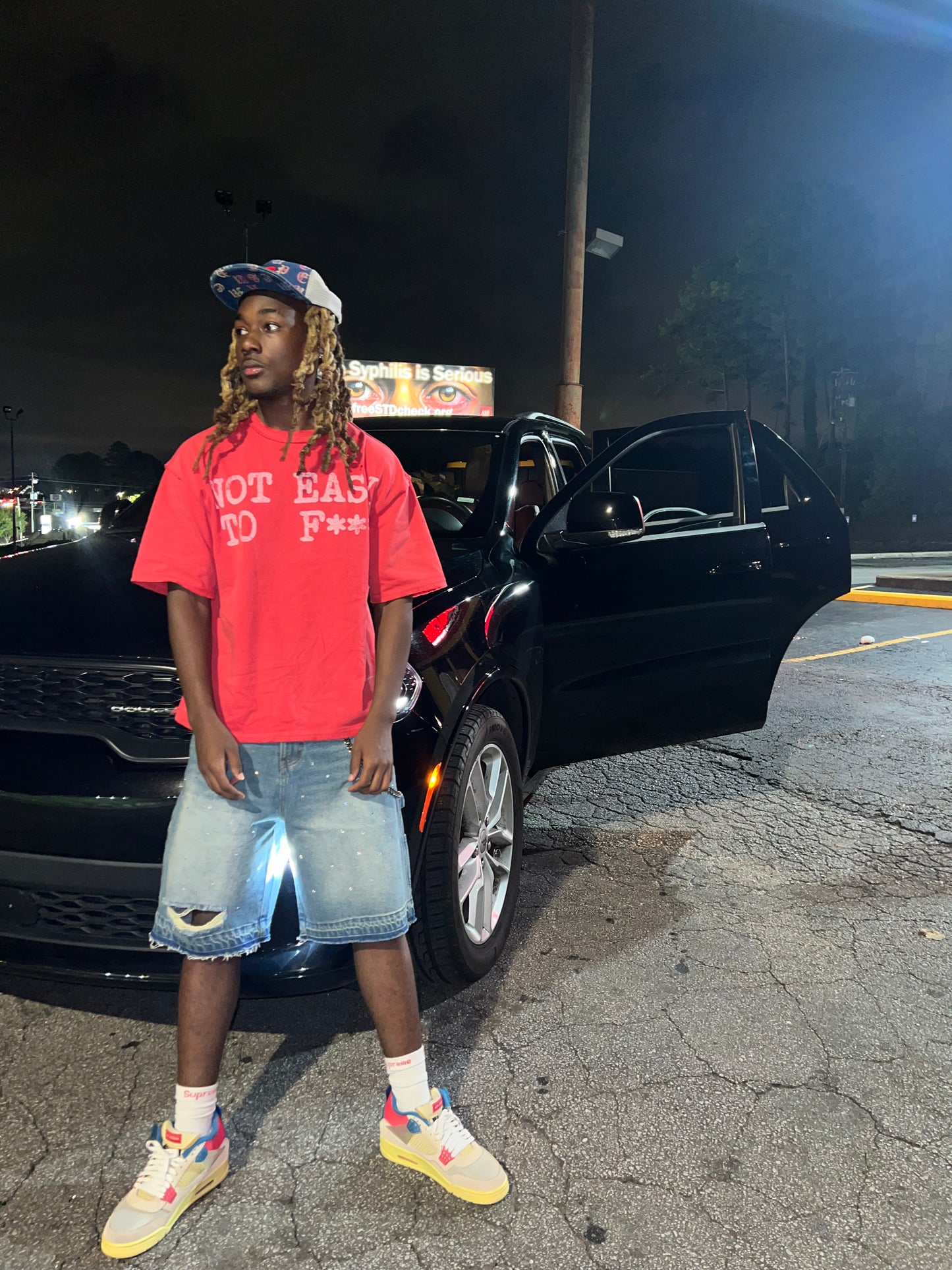 ‘STONES on Denim’ SHORTS