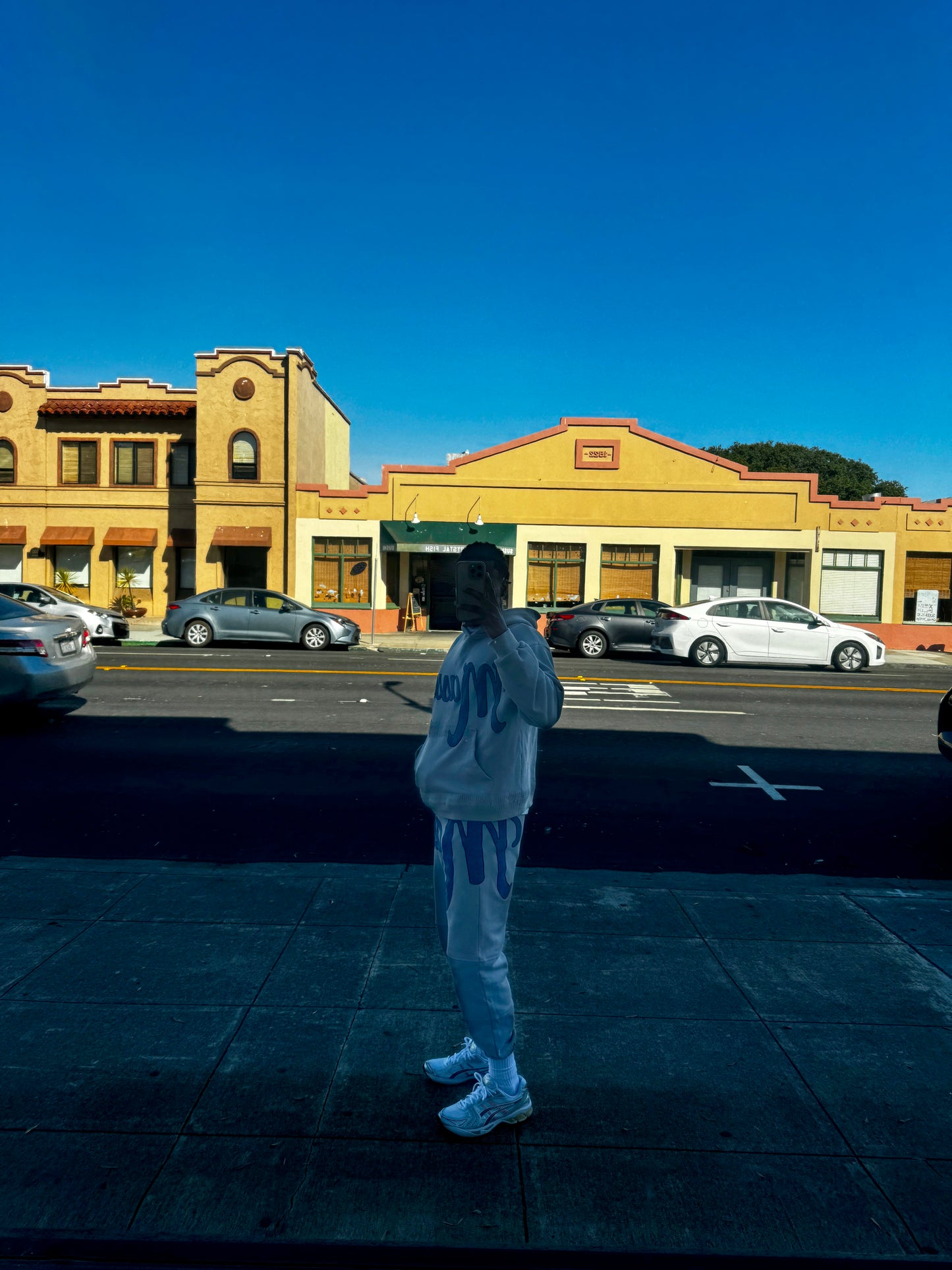 “Massey” Denim Sweats