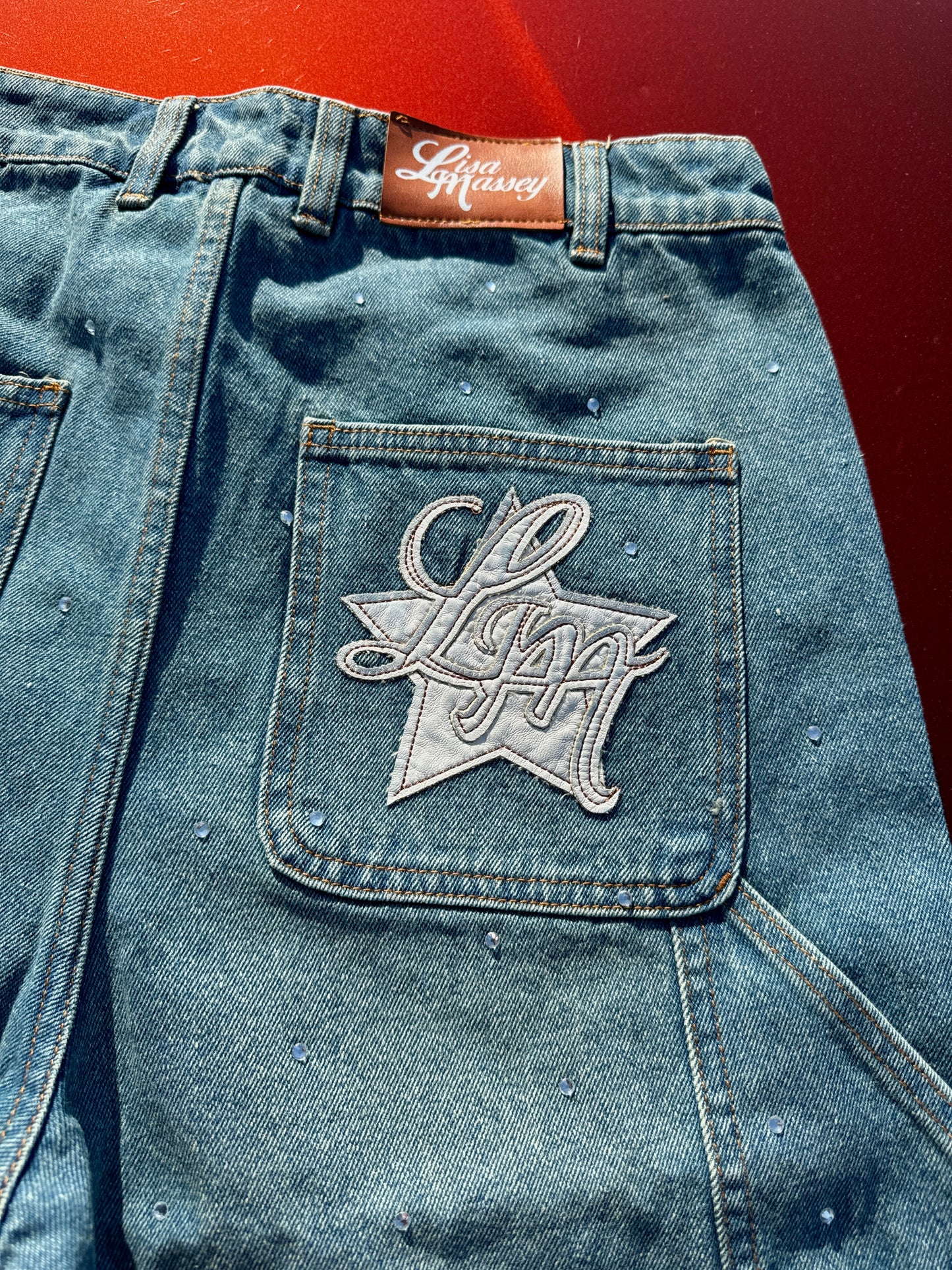 ‘STONES on Denim’ SHORTS