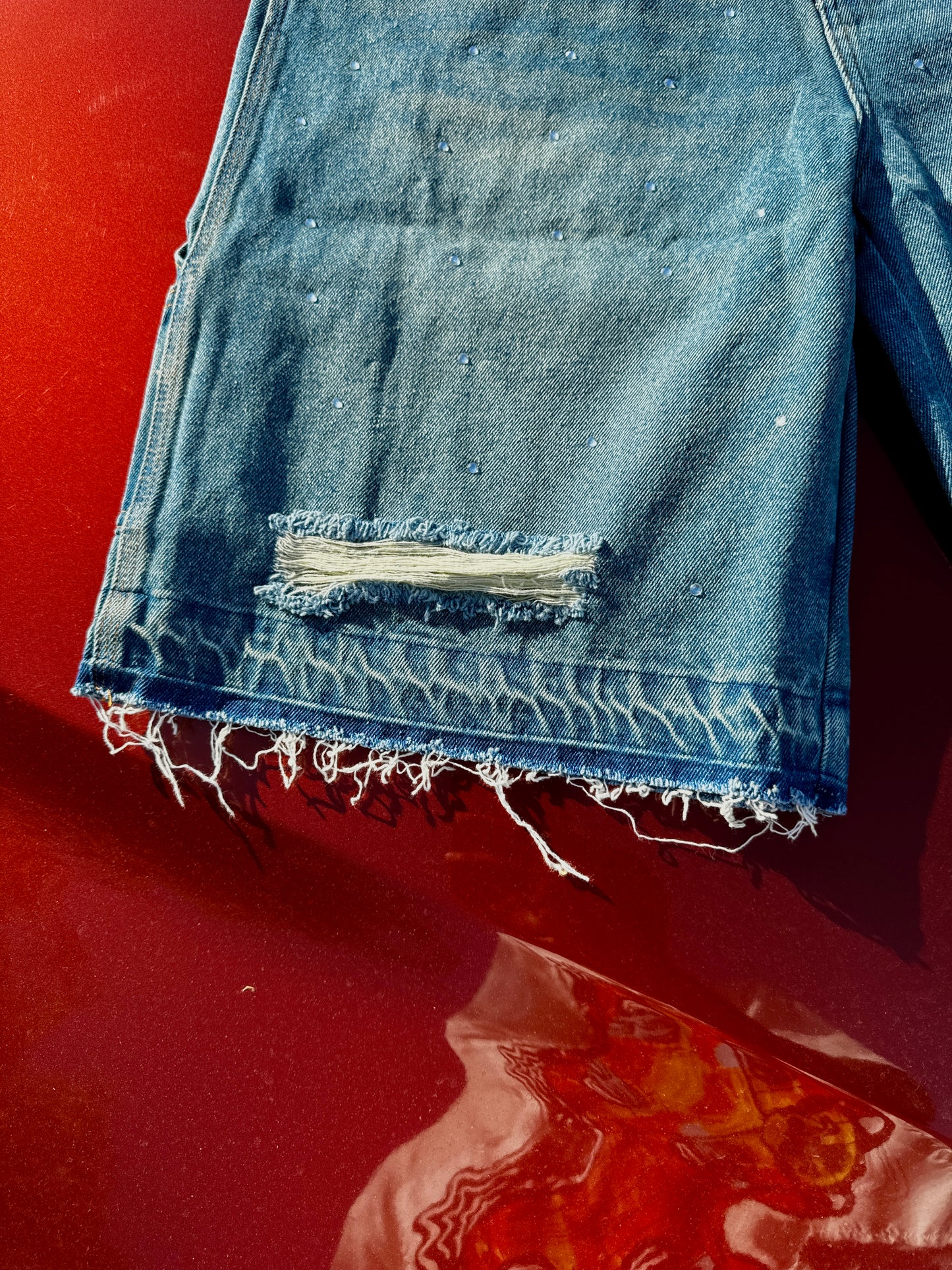 ‘STONES on Denim’ SHORTS