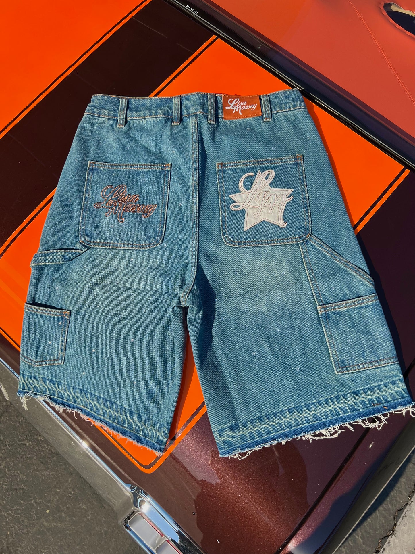 ‘STONES on Denim’ SHORTS