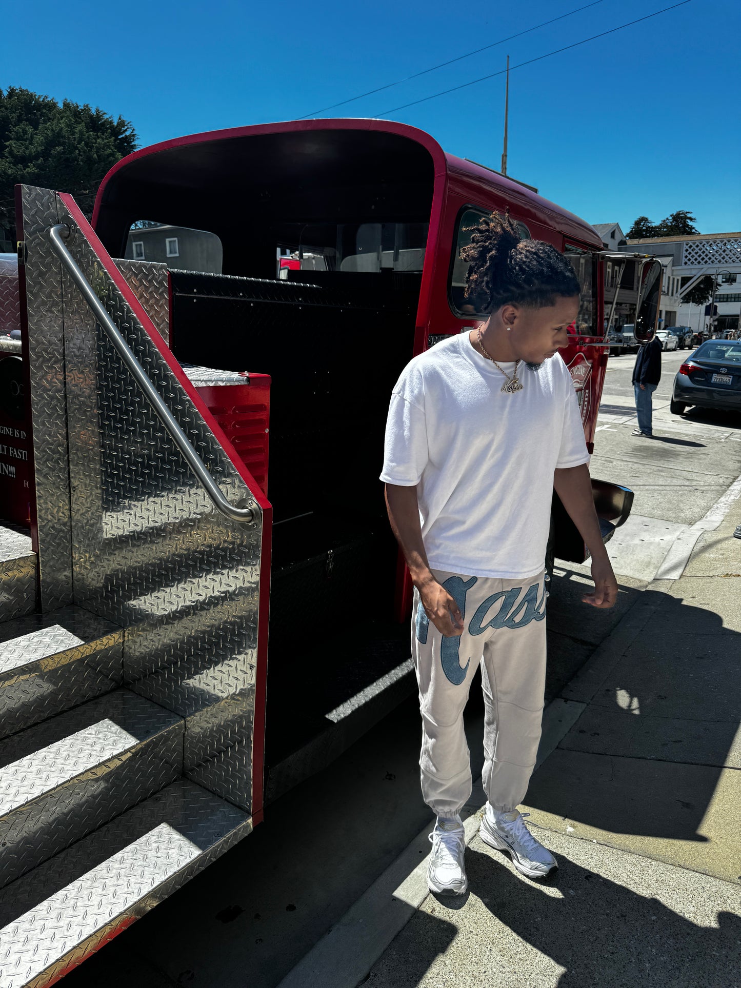 “Massey” Denim Sweats