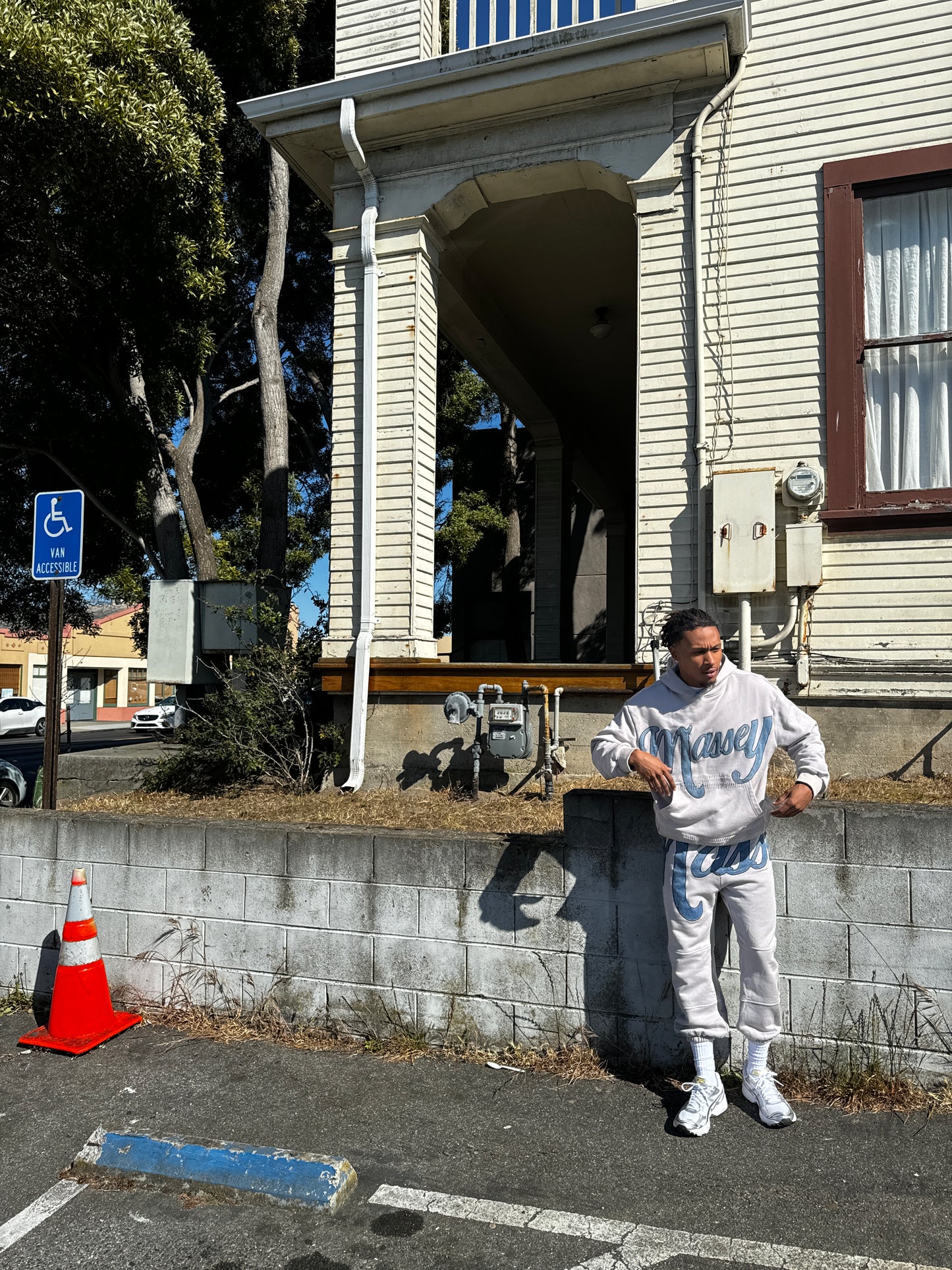 “Massey” Denim Sweats