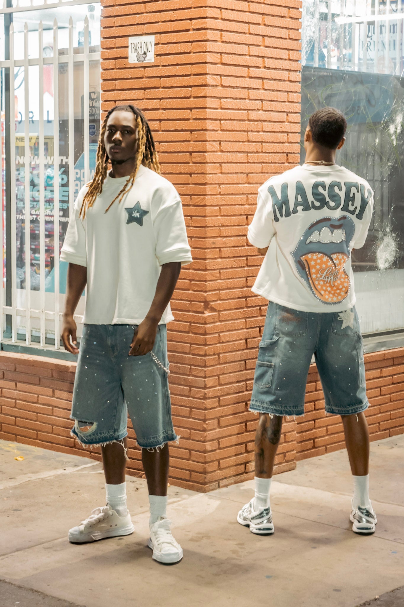 ‘STONES on Denim’ SHORTS